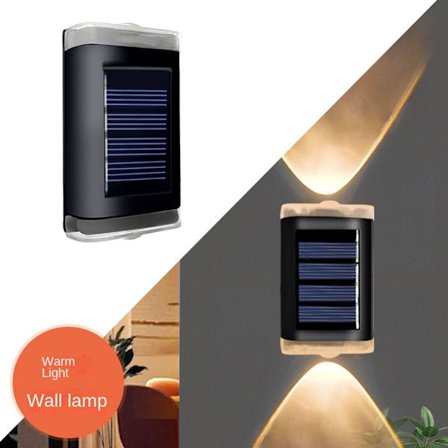 Solar Vägglampa Led Vägglampa FÄRG 2 FÄRG 2