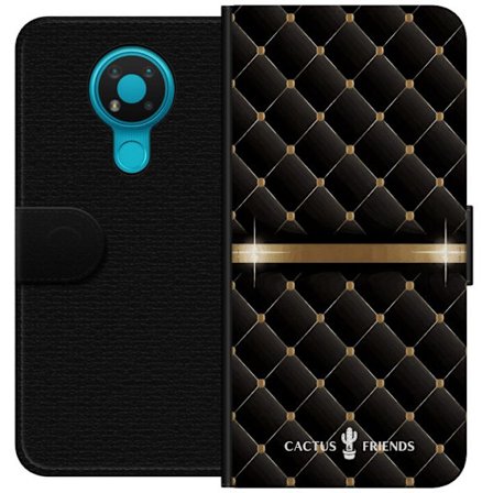 Yhteensopiva Lompakkokotelo Nokia Nokia 3.4 Cactus and Friends – NightQuilt