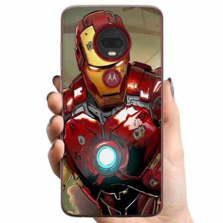Motorola Moto G7 Plus Tpu Mobilskal Iron Man - Marvel