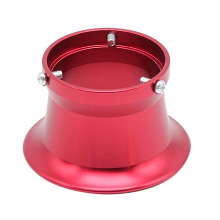 Moottoripyörän ilmansuodatinkuppi Kaasuttimen torvikuppi PUNAINEN