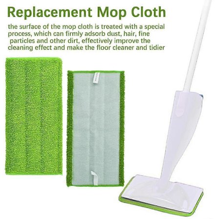 Erstattningsmoppeklut for Swiffer Mikrofiber Gjenbrukbare Rengjøringskluter