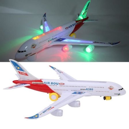 Leke Fly Elektrisk Modellfly med Universell Hjuldesign Miljøvennlig Materiale WAN