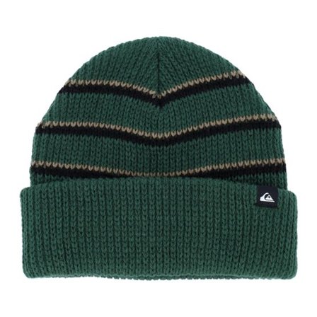 Quiksilver - Grön cuff Beanie - Split Beanie Trekking Green Beanie Cuff @ Hatstore