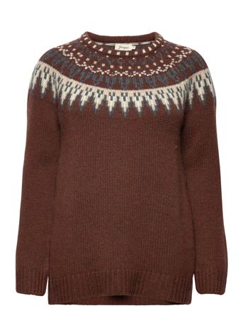 Veda Pullover Striktrøje Multi/mønstret Jumperfabriken