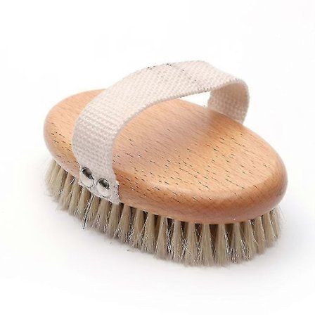 Vartalon kuivaharja pehmeillä harjaksilla, ihon hierontaharja, ohuet reidet, puhdas harjasvartalon kuivaharja, kuolleen ihon kuorinta