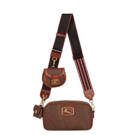 Etro, Cross Body Bags Bruin, Dames, Maat:ONE Size
