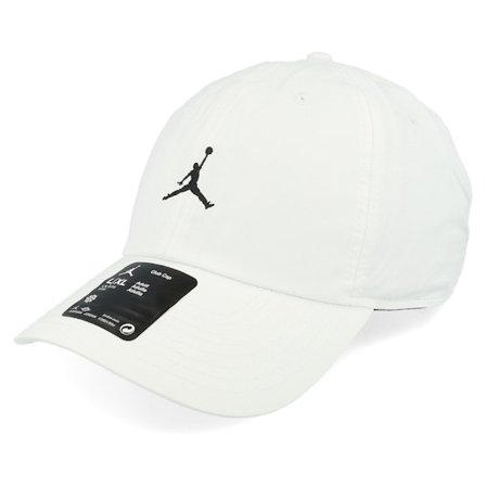 Jordan - White - unconstructed - Cap - Club Cap Jumpman White/Black Dad Cap - Hatstore