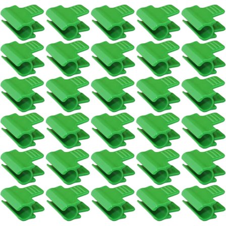 30 kpl kasvihuonekalvoa kiinnittimet, kasvihuoneen kiinnitystarvikkeet, 11 mm kiinnittimet