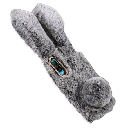 Bunny Huawei P30 Lite kuoret - Tummanharmaa