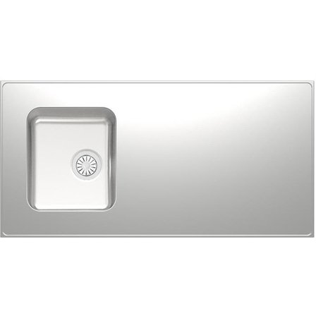 Stala C-Seven Bordplade vendebar, med vask, 1200 x 610 mm, Køkken