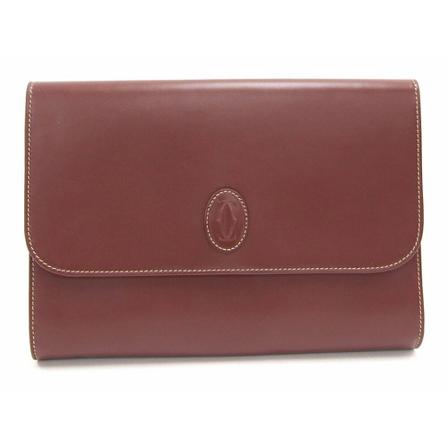 Cartier Vintage Clutches , Rood , Dames , Maat: ONE Size Vintage Tassen
