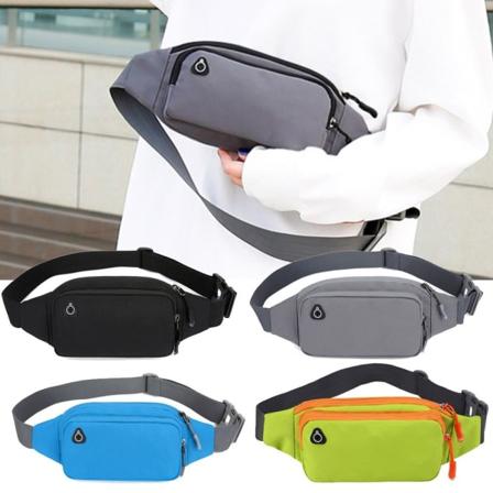 Midjeveske Brystveske Anti-tyveriveske Vanntett blue