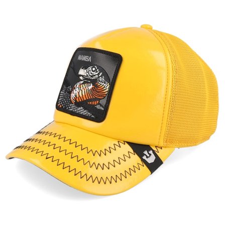 Goorin Bros. - Mentality Patent Pending Yellow A-Frame Trucker Trucker Yellow Cap - @ Hatstore