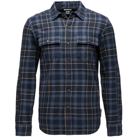 Black Diamond M's Project Twill Ls Shirt Charcoal-Black