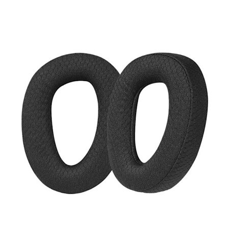 Ersättningsöronkuddar kompatibla med EPOS H3 & H3pro Hybrid Hörlurar - Svart Fotbollsnät (2 st)