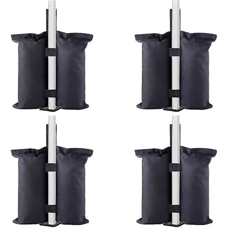 Industrielle vektposer - Sandsekker - For markisetelt, hageparasoll, utemøbler