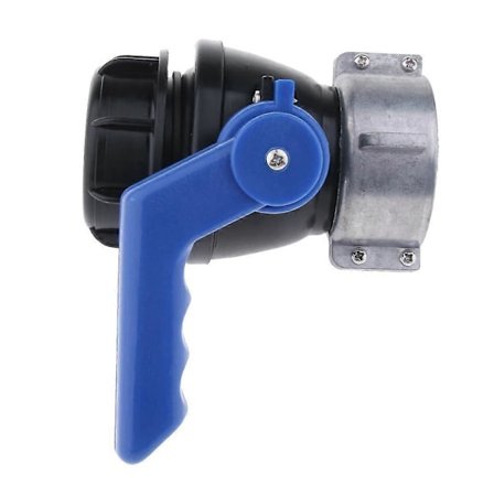 1000L IBC Vattentank Φ62mm Skruvbar Kulventil Helt Ny