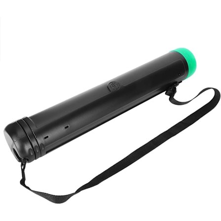 Förvaringsrör för affischer, tjockare utdragbart förvaringsrör med axelrem