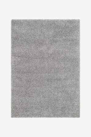 KM Home - Ryeteppe Lounge - Sølv - Lugg- & ryetepper - 160X230 - Fra Homeroom