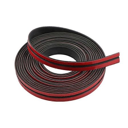 3 stk 1M Universal Selvklebende Gummitetning, Bil Vindskjerm Gummitetningslist, Universal Selvklebende Gummitetning (14mm 1m)