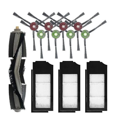 Filter Huvudborste Sidoborste För Ecovacs Deebot X1 Turbo / Omni Robot