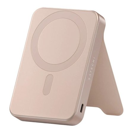 Magnetisk PowerBank - SATECHI - OntheGo - 10000mAh - Qi2 - 15W - Indbygget Støtte