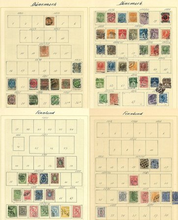 Skandinavien 1854-1954 - Samling i 1 album