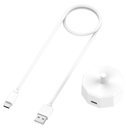 Laddare Adapter till Braun Oral-B elektrisk tandborste - Vit