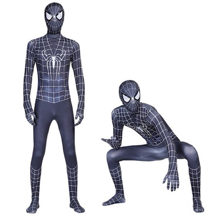 Superhelte Spiderman Costume Bodysuit til Cosplay Jumpsuit til voksne