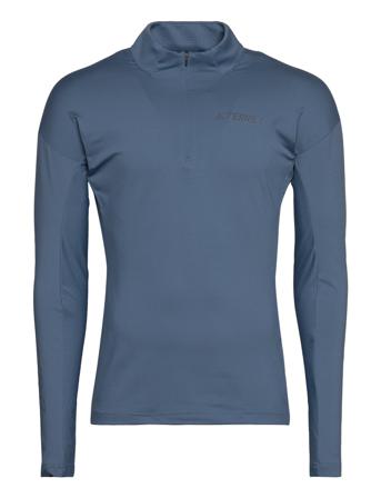 Terrex Xperior Top T-shirts Long-sleeved Sininen Adidas Performance