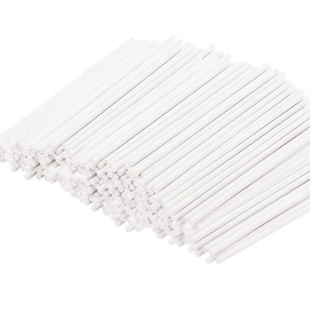 100 st Lollipop Pinnar Papper Sugrörspinnar för Godis, Choklad, Dessert