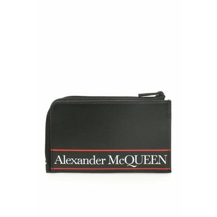 Alexander McQueen, wallet Czarny, Kobieta, Rozmiar: ONE Size