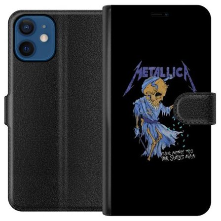 Kompatibelt Plånboksfodral till Apple Apple iPhone 12 mini Metallica Rock Musik Band Hardrock