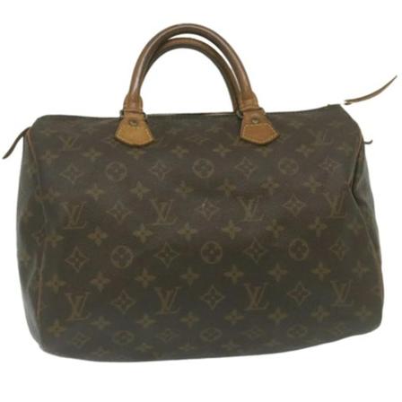 Louis Vuitton Vintage, Pre-owned Canvas Speedy Bruin, Dames, Maat:ONE Size