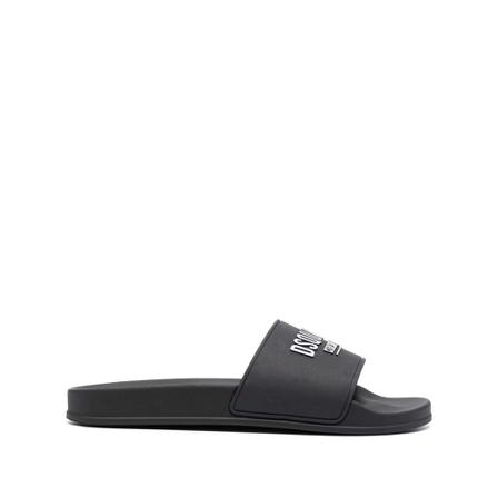 Dsquared2 Sliders , Zwart , Heren , Maat: 41 EU