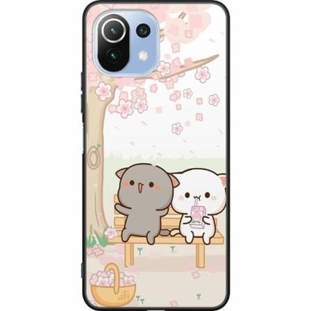 Xiaomi Mi 11 Lite Svart Skal Kawaii