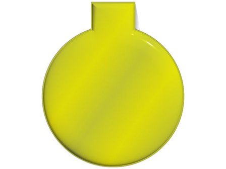 RFX Reflex rund gul PVC-magnet - Lyreco - Profilsortiment - Reflexer - Reflexer - Övrigt