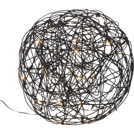 Star Trading - Hagebelysning Utomhusdekoration Trassel 802-65 Svart