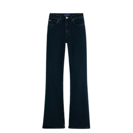 Scotch & Soda, Straight Trousers Blauw, Dames, Maat:W25
