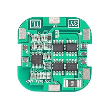 1 stk. 4S BMS 8A 14.8V 18650 - Lithium Batteri Opladningskort Fejemaskine Solar Lithium Batteri Pr