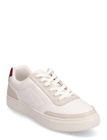 Th Elevated Classic Sneaker Lave Sneakers Hvit Tommy Hilfiger*Betinget Tilbud