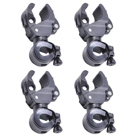 4 stk/sett stokkholder krykkeholdere 90/360 graders rotasjon rullestoltilbehør sykkelholdere for sparkesykkel