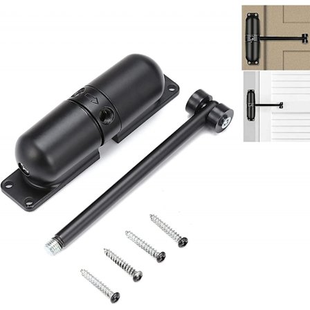 Helppo asentaa turvallinen jousi-ovi suljin muuntaa saranoidut ovet itse-