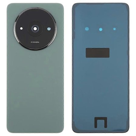 Kompatibel til Xiaomi Redmi A3 4G Bagside Batteri Hus Cover med Kamera Ring Linse Cover Reservedel