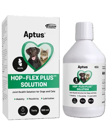 Aptus Hop-Flex Plus Solution tilskuddsfôr til hund og katt 500 ml