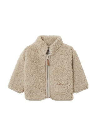 RIKIKI Enfärgad fleecejacka ALAIN Ytterplagg Grå 74