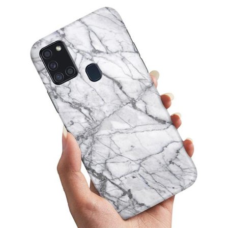 Deksel / Mobildeksel til Samsung Galaxy A21s - Marmor