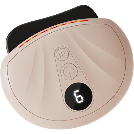 Ansigts skraber værktøj, Elektrisk ansigtsmassage værktøj, Termisk ansigts booster skønhedsenhed, Elektrisk skønhedsmaskine skrubber til dobbelthage 