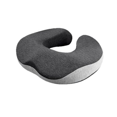 Ortopedisk Sittdyna / Ergonomisk Sittdyna i Memory Foam – U-formad Stolsdyna, Lindra Smärta i Svanskotan / Kudde, För Kontor & Hem