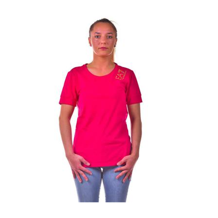 Emporio Armani Ea7, T-Shirt Roze, Dames, Maat:M